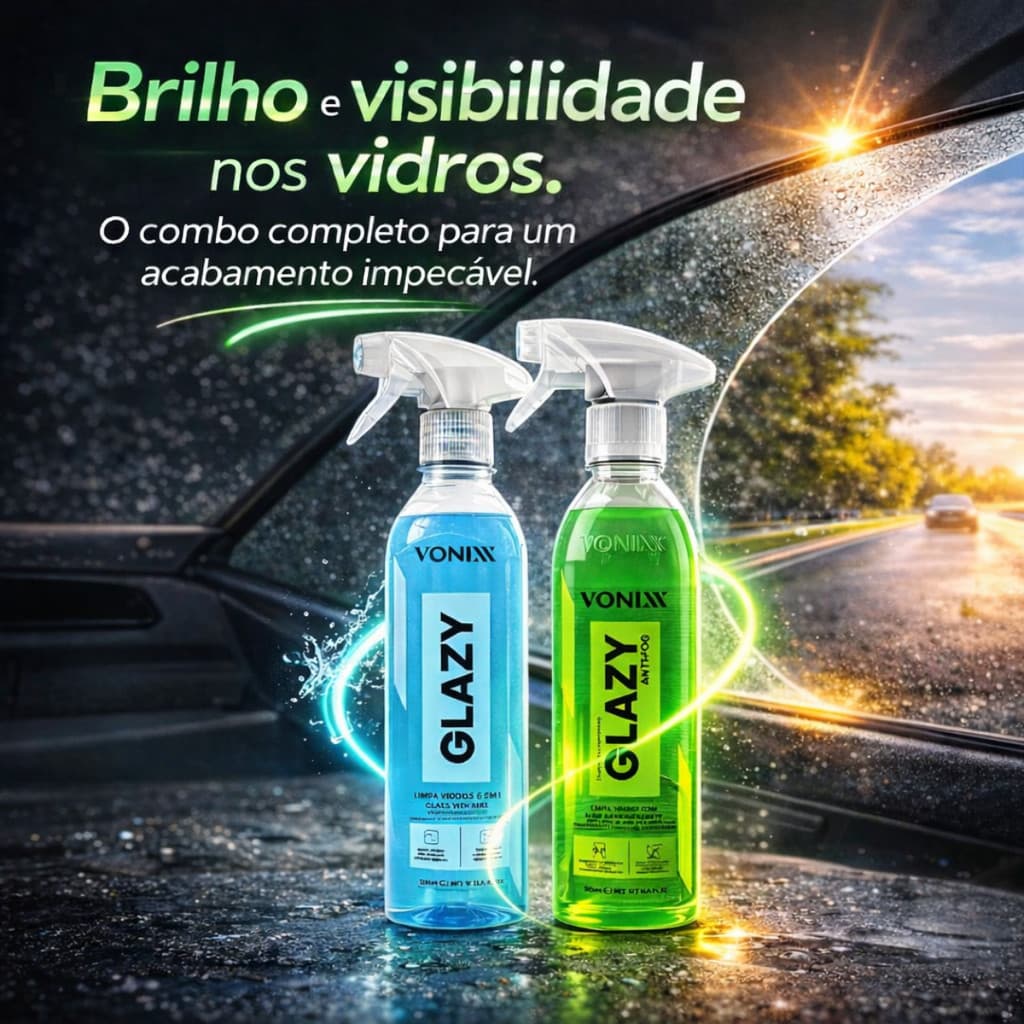 GLAZY ANTI-FOG INTERNO + GLAZY EXTERNO VONIXX 500ML