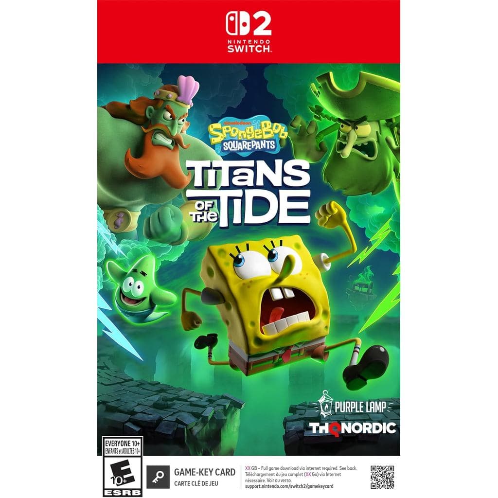 Spongebob Squarepants Titans of the Tide Switch 2