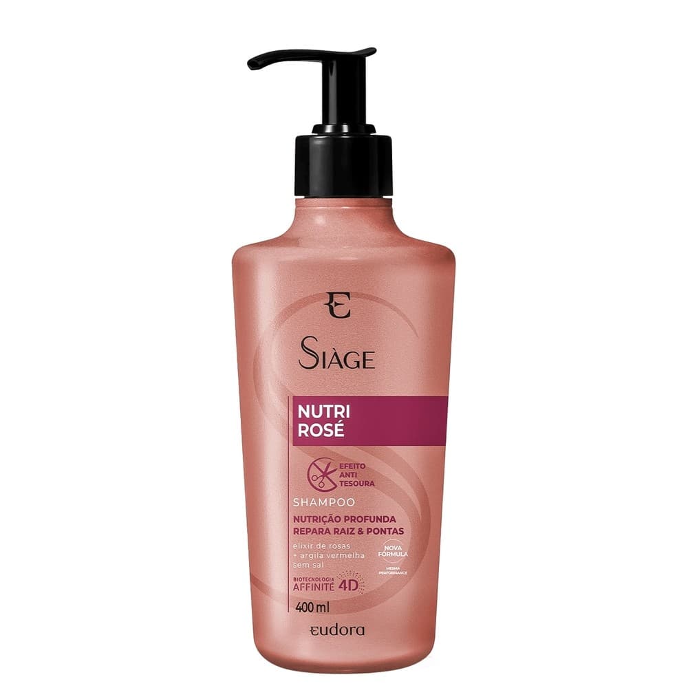 Eudora Shampoo Siàge Nutri Rose 400ml