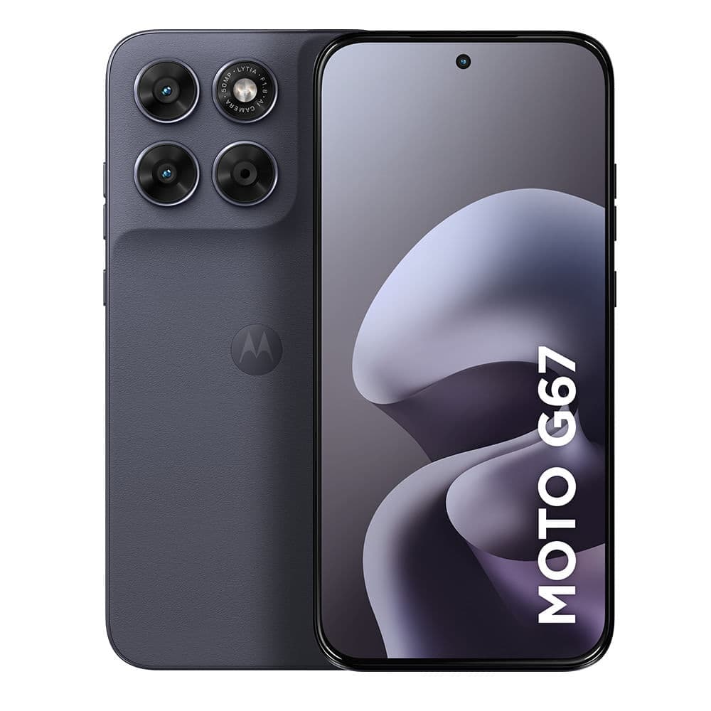 Smartphone Motorola Moto G67 5G -128GB 4GB RAM, camera 50MP Sony Lytia 600, tela 1.5K extreme Amoled