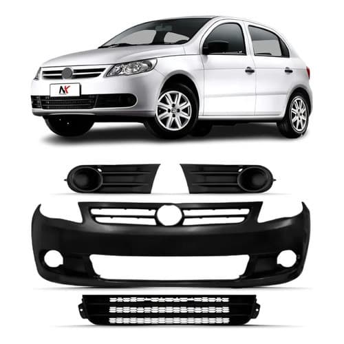 Kit Parachoque Gol G5 Voyage 2009 2010 2011 2012 Completo 1ª Linha Novo