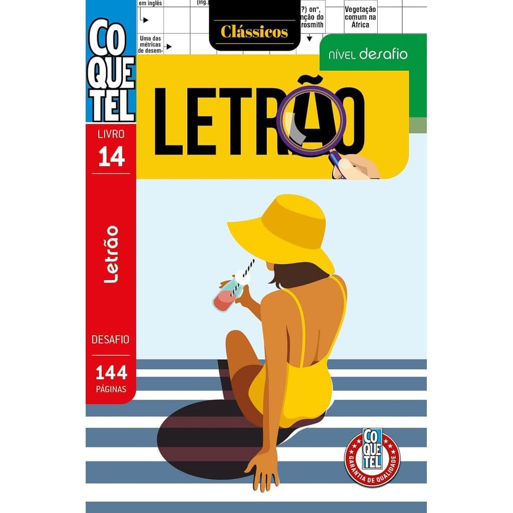 Livro Coquetel Letrão 14 | Nível Dificil