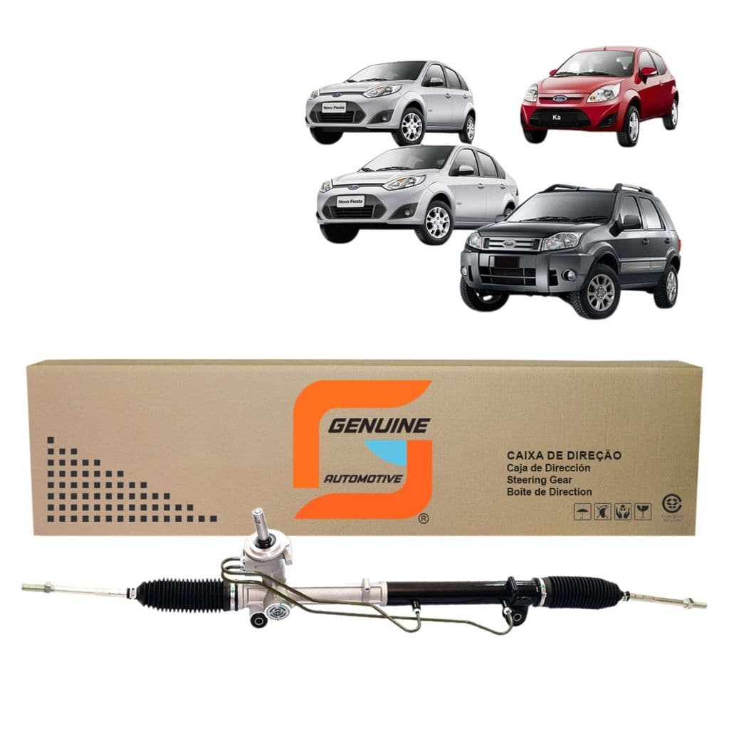 Caixa Direção Hidráulica Nova Ford Esport 2003 a 2012 Novo Fiesta Amazon 2003 a 2014 Ka 2008 a 2013