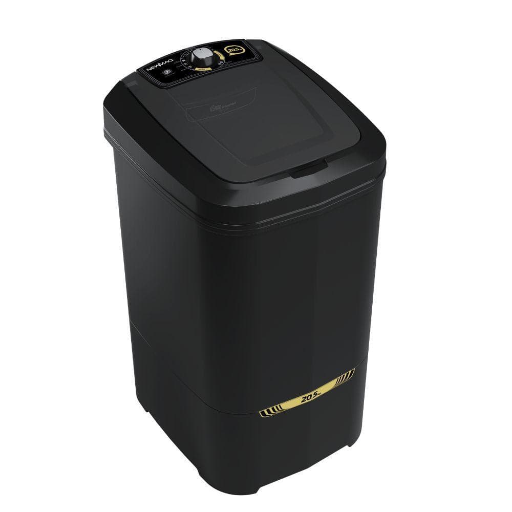 Tanquinho/Lavadora Semiautomática Newmaq 20,5Kg Preta