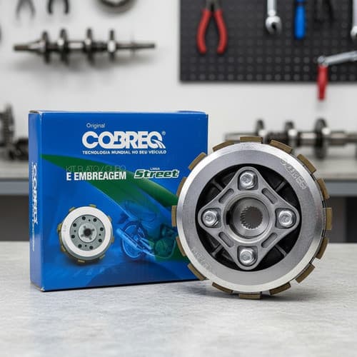 Kit Embreagem Cg Titan Mix 2010 Bross 150 Original Cobreq