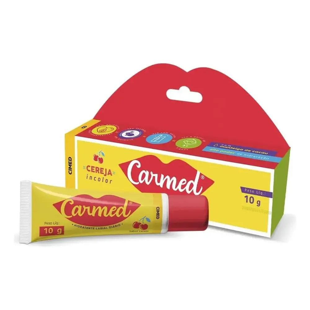 Hidratante Labial Cereja 10g Carmed