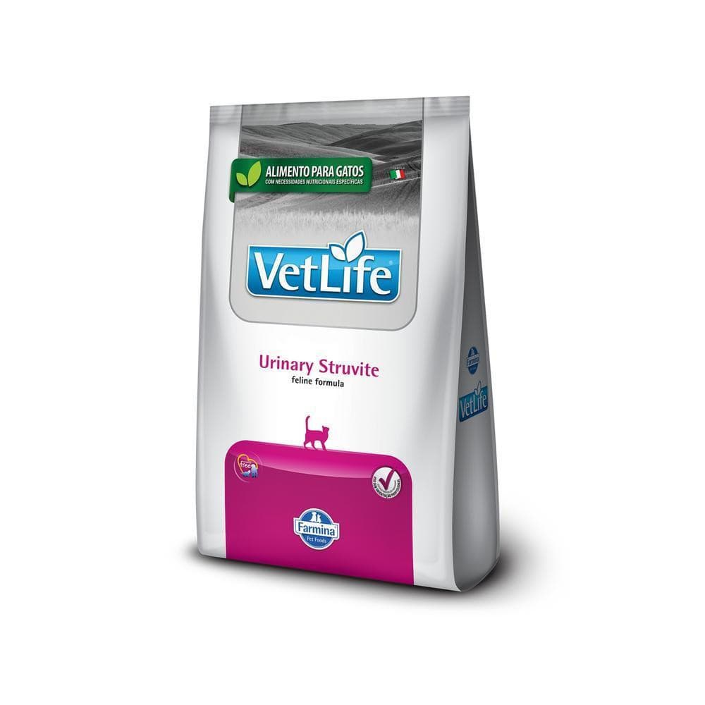 Urinary Struvite para Gatos Adultos de Todas as Raças 7,5Kg Vetlife