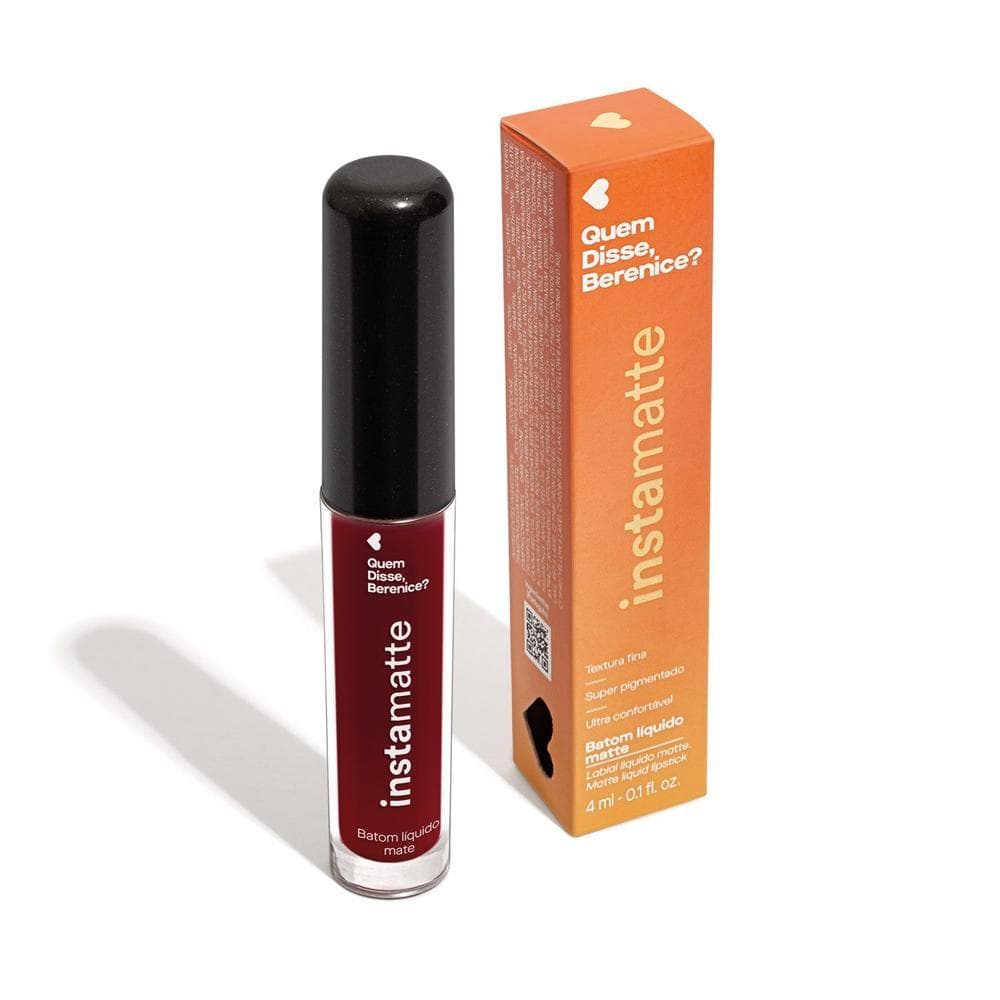 Quem Disse, Berenice? Batom Líquido Cerejali 4ml