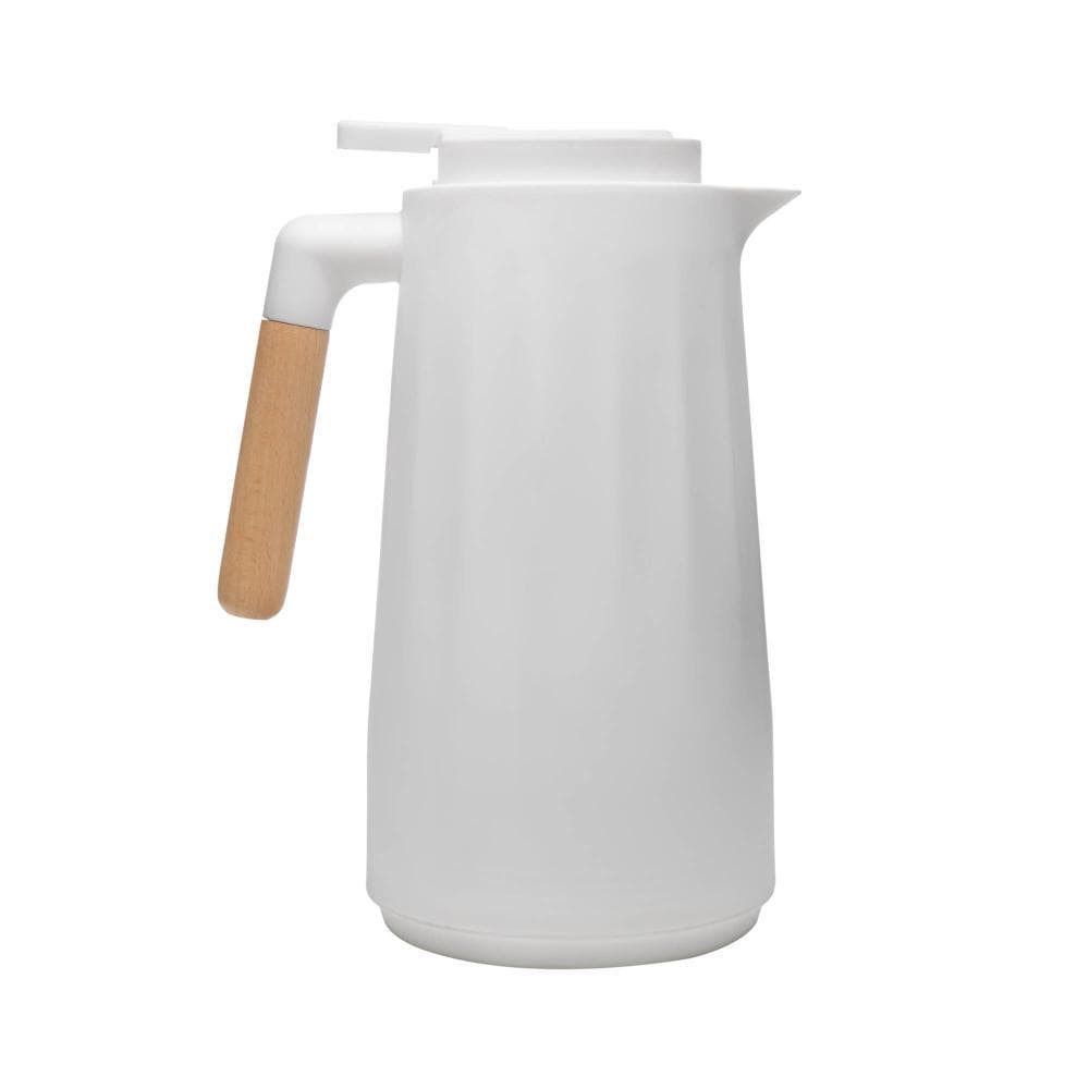 Garrafa Térmica Lyor New Unique 1L Branca Plástico