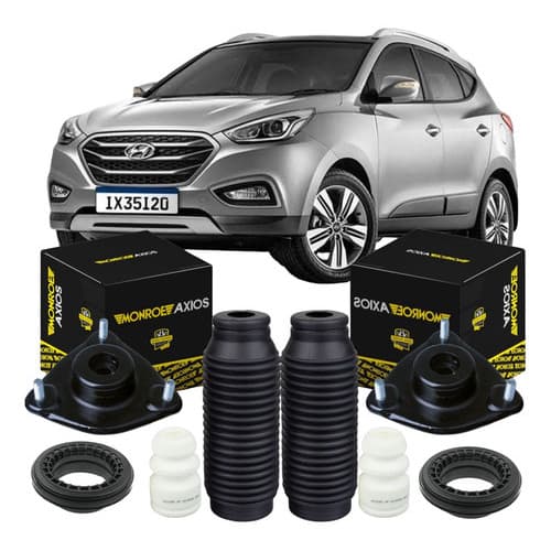 Kit Coxim Amortecedor Dianteiro Axios Ix35 2010 A 2019