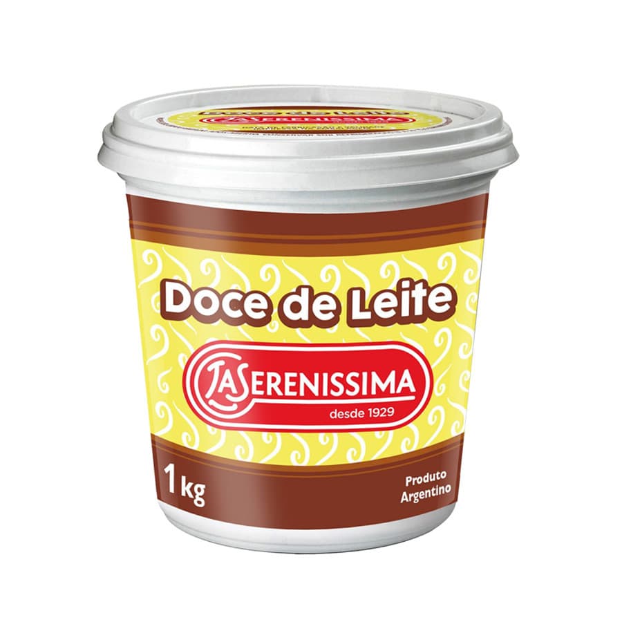 Doce De Leite Argentino 1kg La Serenissima