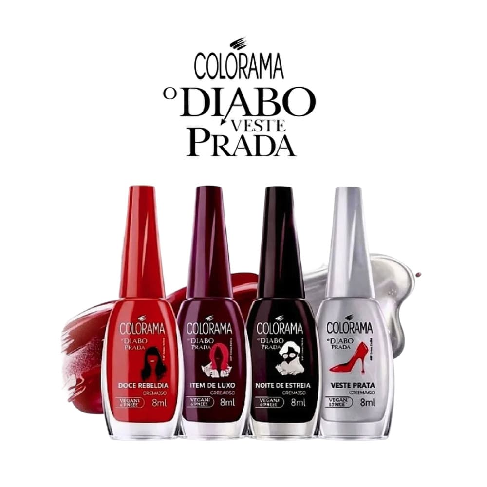 Esmalte Colorama Coleção Diabo Veste Prada