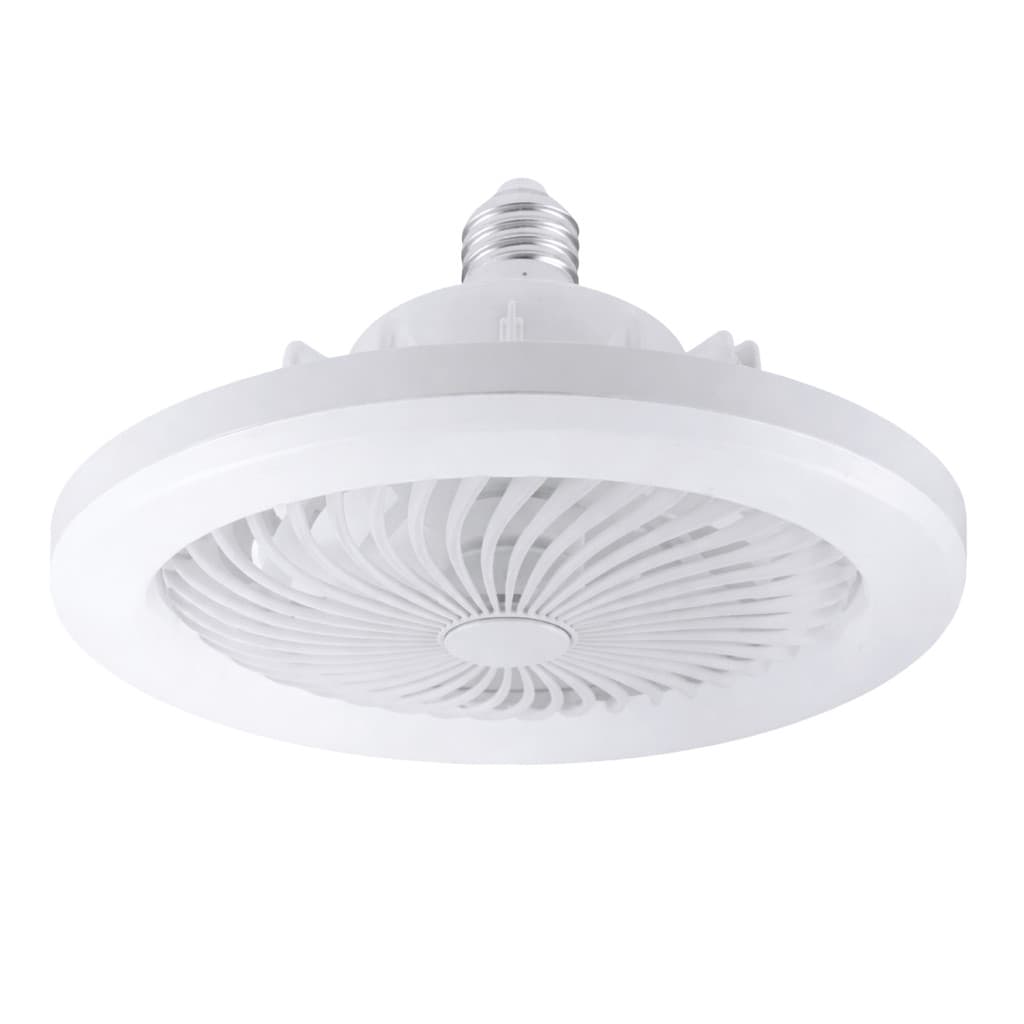Ventilador de Teto led com Luminária 40w Controle Remoto 3 Velocidades 3 Cores
