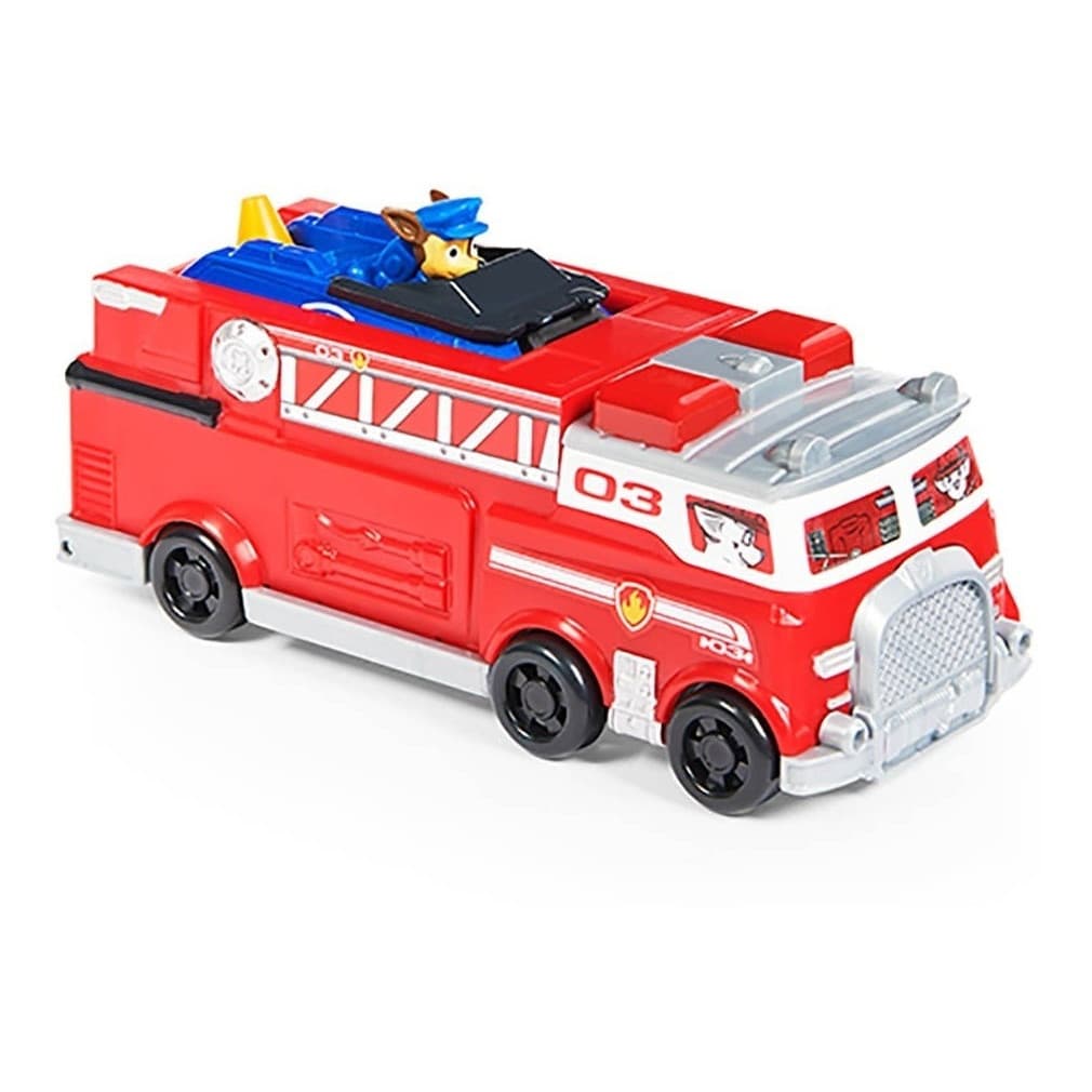 Caminhão Marshall + Carrinho Chase Metal Sunny 2803