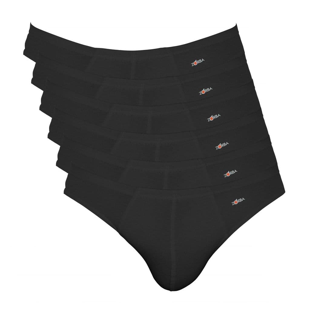 Kit 6 Cuecas Zorba Slip Light Algodão 772