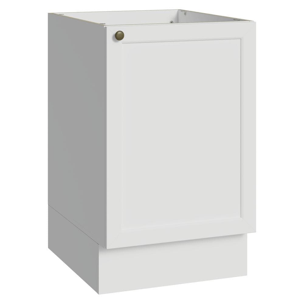 Balcão de Cozinha 50cm 1 Porta (Sem Tampo) Branco Vik Madesa