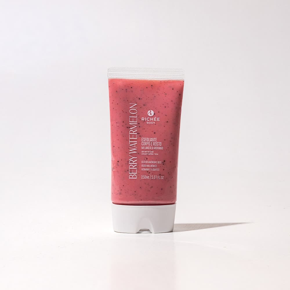 Esfoliante Corporal e Rosto Morango e Melancia 150g  - Richée Body
