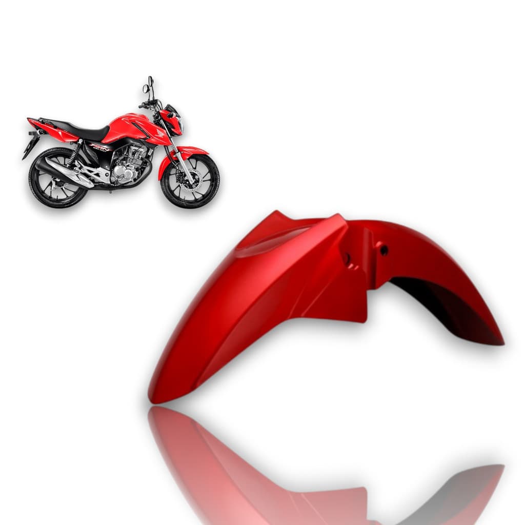 PARALAMA DIANT. TITAN 160 14-20/TITAN 150 14/FAN 125 14 KS-ES-ESD 2015 - VERMELHO