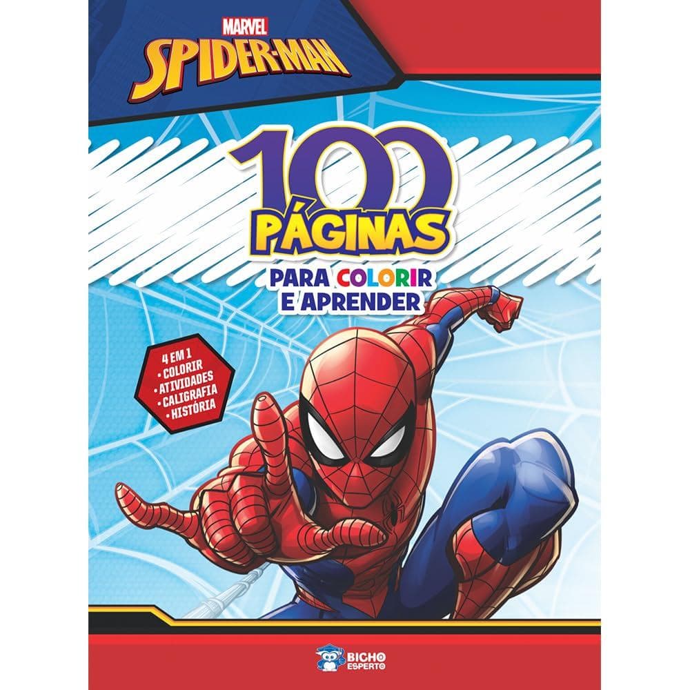 100 Páginas Para Colorir Marvel | Spider-man
