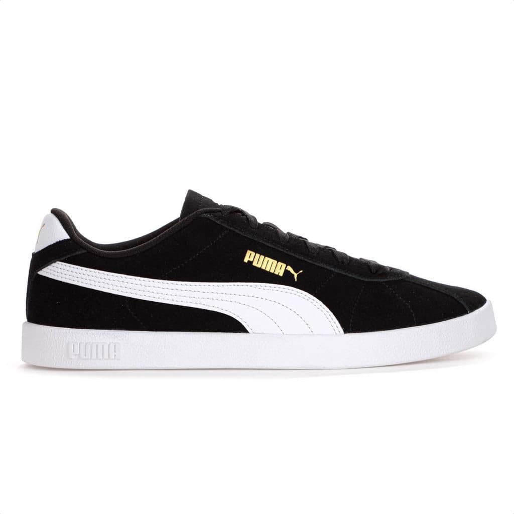 Tênis Puma Club II Preto e Branco - Feminino
