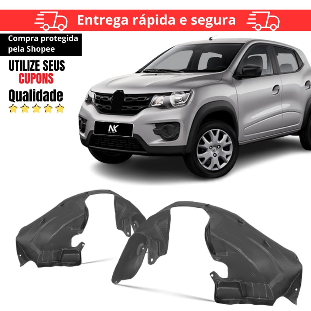 Par/Un Parabarro Dianteiro Kwid 2017 2018 2019 2020 2021 2022 2023 2024 2025 2026