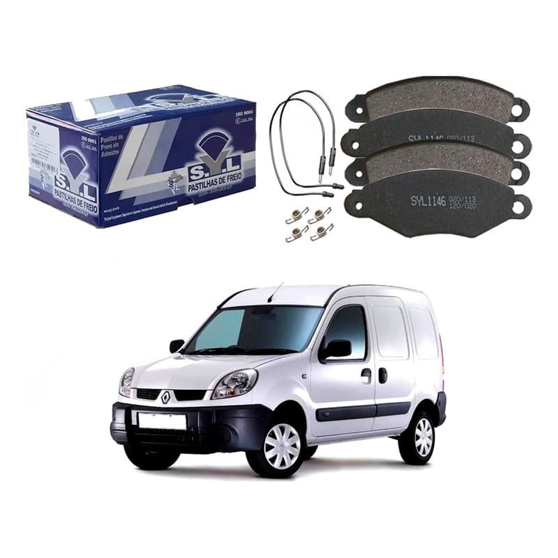 Pastilha Freio Dianteira Kangoo 1.6 2008 A 2015