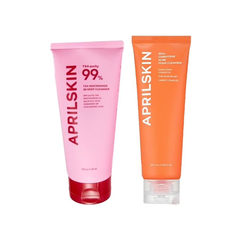 Aprilskin TXA 99 Deep Cleanser, Carrotene Foam Cleanser 120ml