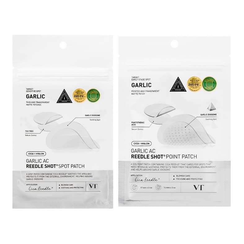 Vt Cosmetics Alho AC Reedle Shot Patch 2 Tipos