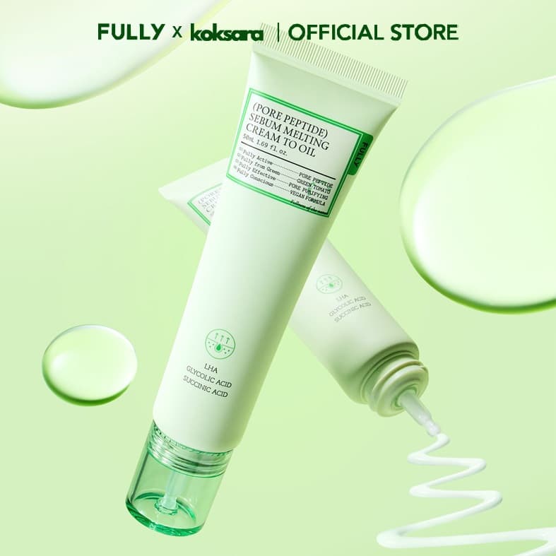 FULLY OFFICIAL Pore Peptide Peach Melting Cream to Oil 50ml