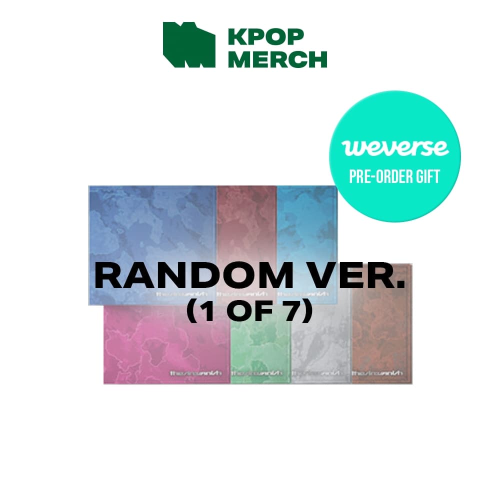 (Weverse POB) ENHYPEN - 7th Mini Album [THE SIN : VANISH]_FUGITIVES Ver (Random)