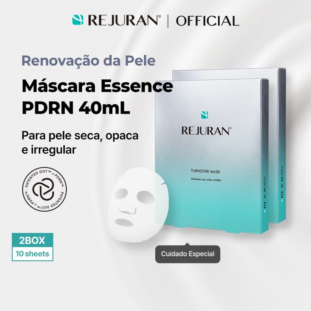 [REJURAN] Turnover Mask 5 Unidades (2 Caixas / 4 Caixas)